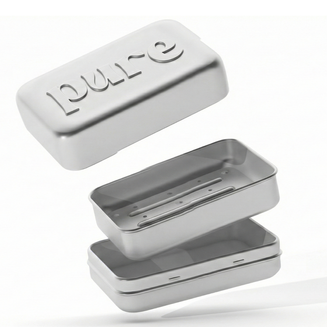 Seifendose & Schale aus Aluminium – langlebig, leicht & plastikfrei – pure™
