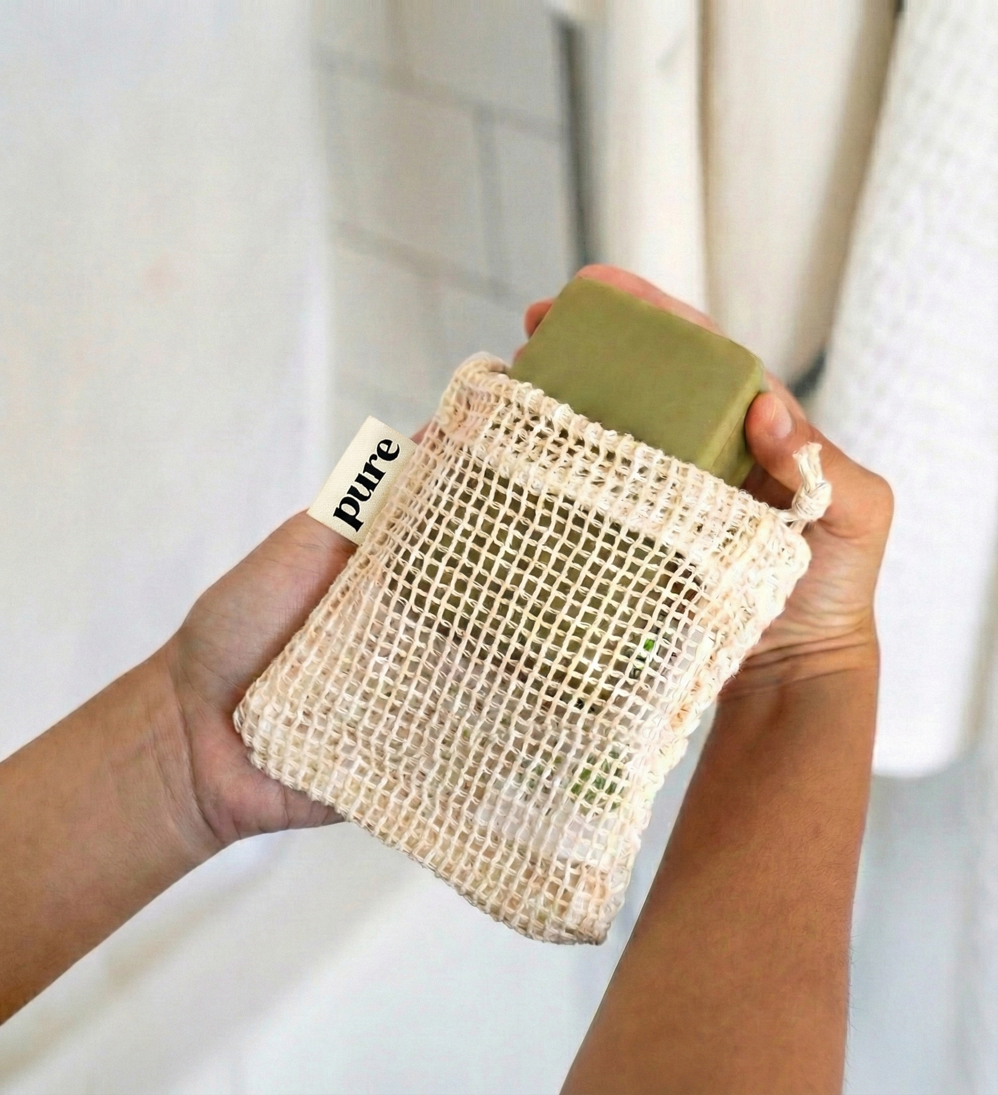 Seifensäckchen aus Baumwolle – praktisch, natürlich, plastikfrei